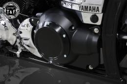 ドラッグスター400　ダミープライマリーカバー(マットブラック/H)